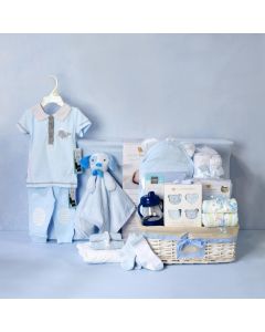 DELUXE BABY BOY CHANGING SET