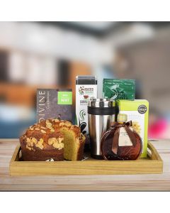 Travel Coffee & Cake Gift Set
