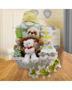 Congratulations on Your New Baby Gifts Basket