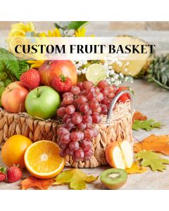 Custom Fruit Gift Basket, Custom Gift Baskets, USA Delivery