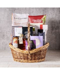 Classy Snacking Gift Basket, Gourmet Gift Baskets, USA Delivery