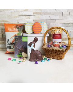 Chips & Chocolate Goodies Easter Gift Basket