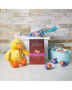 Baby Chick Easter Sweets Gift Basket