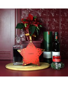 Holiday Liquor & Decanter Gift Basket