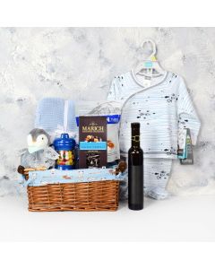 Chocolates & Wine Baby Gift Basket