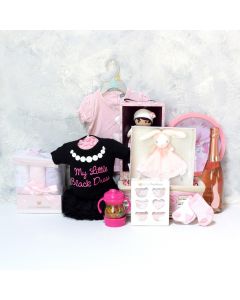 BABY GIRL'S BEDROOM & PLAYSET WITH CHAMPAGNE