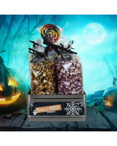 Halloween Party Popcorn Basket