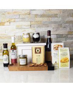 Gourmet Accents & Wine Gift Basket