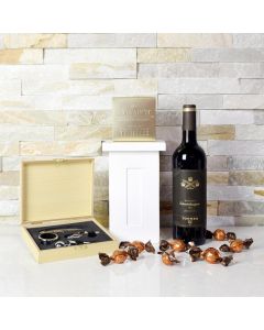 Wine & Truffles Gift Basket
