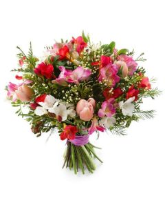 The Fragrant Freesia Bouquet