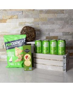 St. Patrick’s Day Beer & Snacks Gift Crate