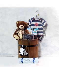 Bear & The Captain Baby Gift Basket
