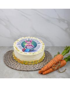 Large Rainbow Easter Cake