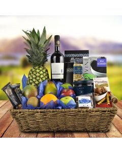 Coventry Fruit & Wine Gift Basket