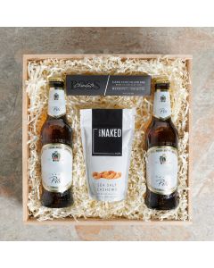 Kick Back Beer & Nuts Gift Box