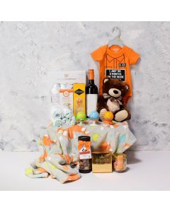 Deluxe Baby Bear Gift Basket