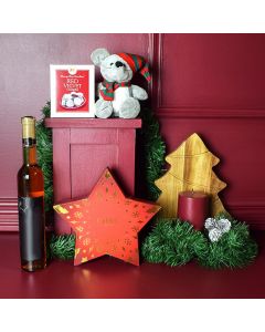 Wine & Chocolate Christmas Basket