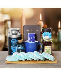 Kosher Coffee & Cookies Gift Basket