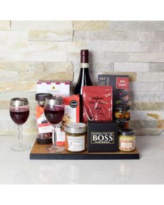 The Rustic Wine & Cheese Board