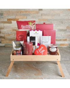 Breakfast in Bed Valentine’s Day Gift Set, Valentine's Day gifts, gourmet gifts