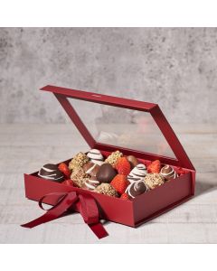 Chocolate Dipped Strawberries Gift Box, Valentine's Day gifts