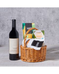 Select Snacks and Wine Basket