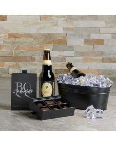 The  Beer and Salty Snack Premium Gift Set, beer gift baskets, gourmet gifts, gifts