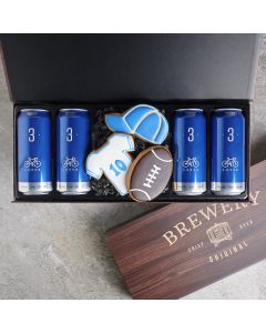 “For the Football Lover” Father’s Day Gift Basket