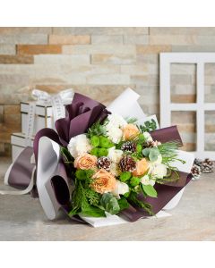 Set 24001-2021, flowers, floral arrangement, Floral Gift, christmas, holiday, holiday floral delivery, delivery holiday floral, christmas flowers usa, usa christmas flowers