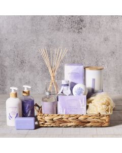 Spa, spa gift, bath & body, candle, bath, Set 24060-2021, gourmet, spa tray delivery, delivery spa tray, lavender bath & body usa, usa lavender bath & body