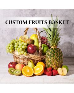 Custom Fruit Gift Baskets, Custom Gift Baskets, USA Delivery