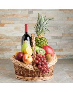 Good4U Fruit Basket, Fruits Gift Baskets, Wine Gift Baskets, Gourmet Gift Baskets, USA Delivery