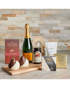 Heavenly Treats Gift Set with Champagne
