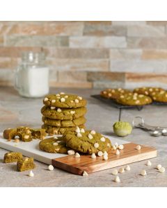 Matcha Cookies with White Chocolate Chips, Cookies, Baked Goods, USA Delivery