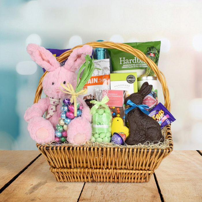 Easter Feast Basket with Champagne HAZELTON'S USA