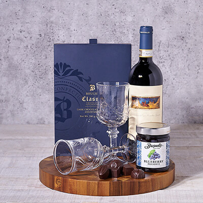 Deluxe Luscious Flavours Wine Gift