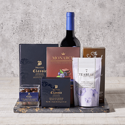 Rich & Smooth Gift Set With Wine