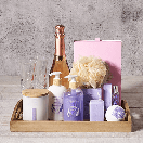 Heartfelt Champagne & Lavender Spa Gift