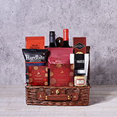 Mini Ample Christmas Wine Gift Basket